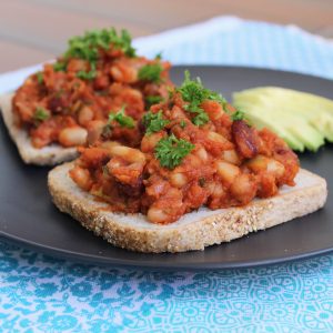 Healthy Homemade Baked Beans