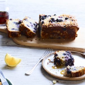 Coconut and Raspberry Loaf