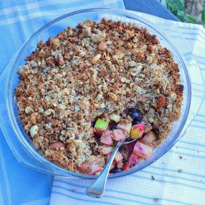 Crispy Apple Crumble
