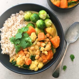 Sweet Potato and Chickpea Curry